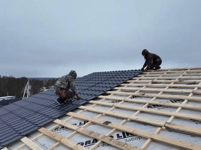 Утепление крыши, монтаж кровли в Бронницах
